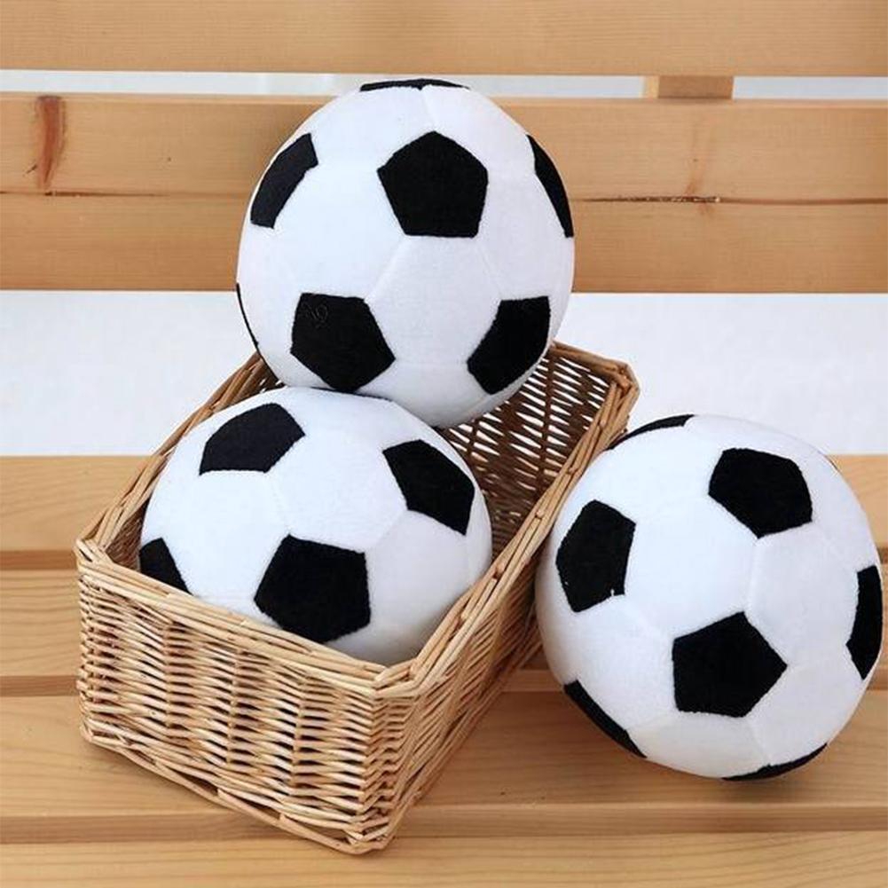 plush soccer ball pillow