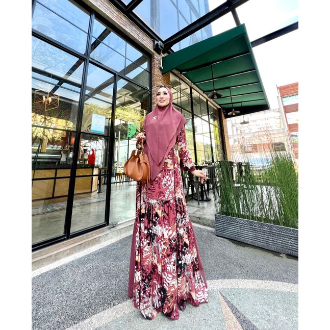 SYARI ZARINA VOL 3 ORI GLZ/ GAMIS SET BERGO PREMIUM