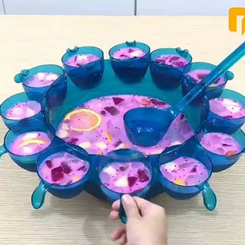 Wadah Es Buah Set 14 pcs Arumi Punch Set