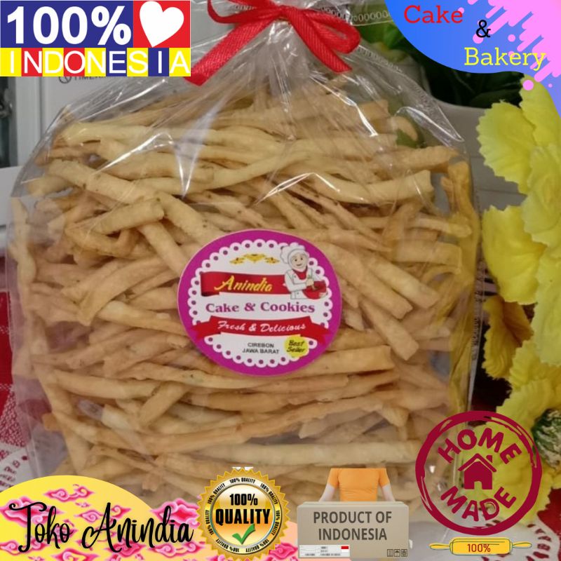 

CEMILAN STIK ENAK GURIH 500mg | STIK KEJU | STIK BAWANG | MAKANAN | OLEH OLEH