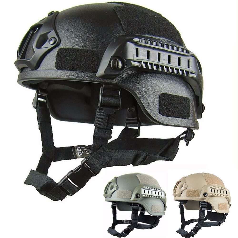 Helm Tactical Military Outdoor Airsoft Gun PaintBall
