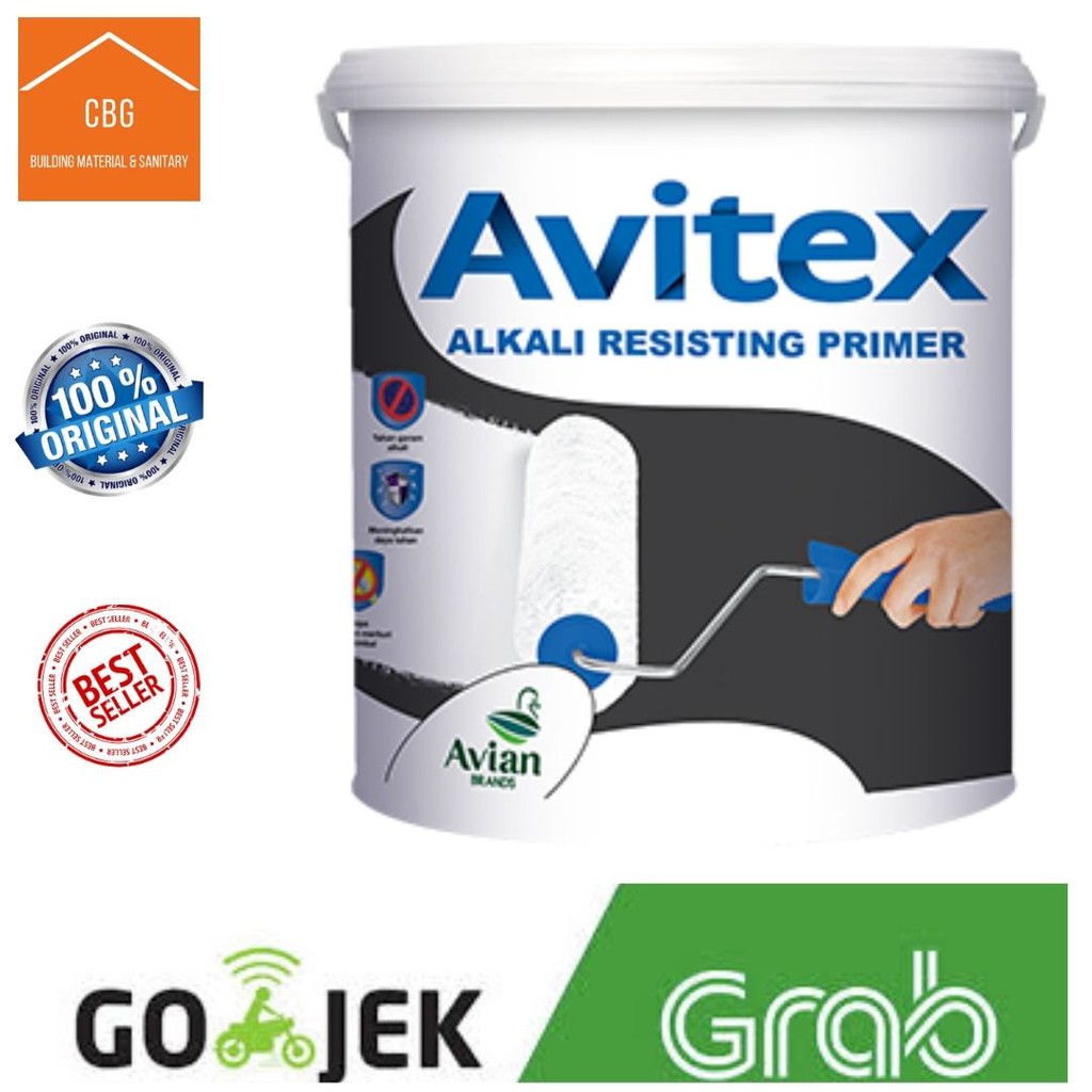 CAT DASAR AVITEX ALKALI RESISTING PRIME 4 KG