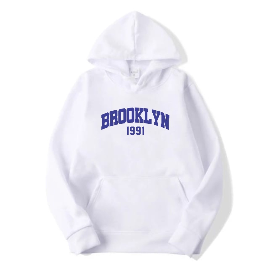 BROOKLYN 1991 Sweater Hoodie || SIZE M - L - XL ( Pria &amp; Wanita )