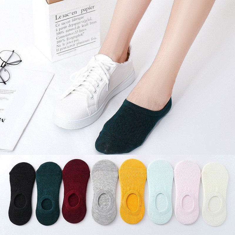 KAOS KAKI HIDDEN SOCKS - Kaos kaki pendek polos - Kaos kaki dibawah mata kaki