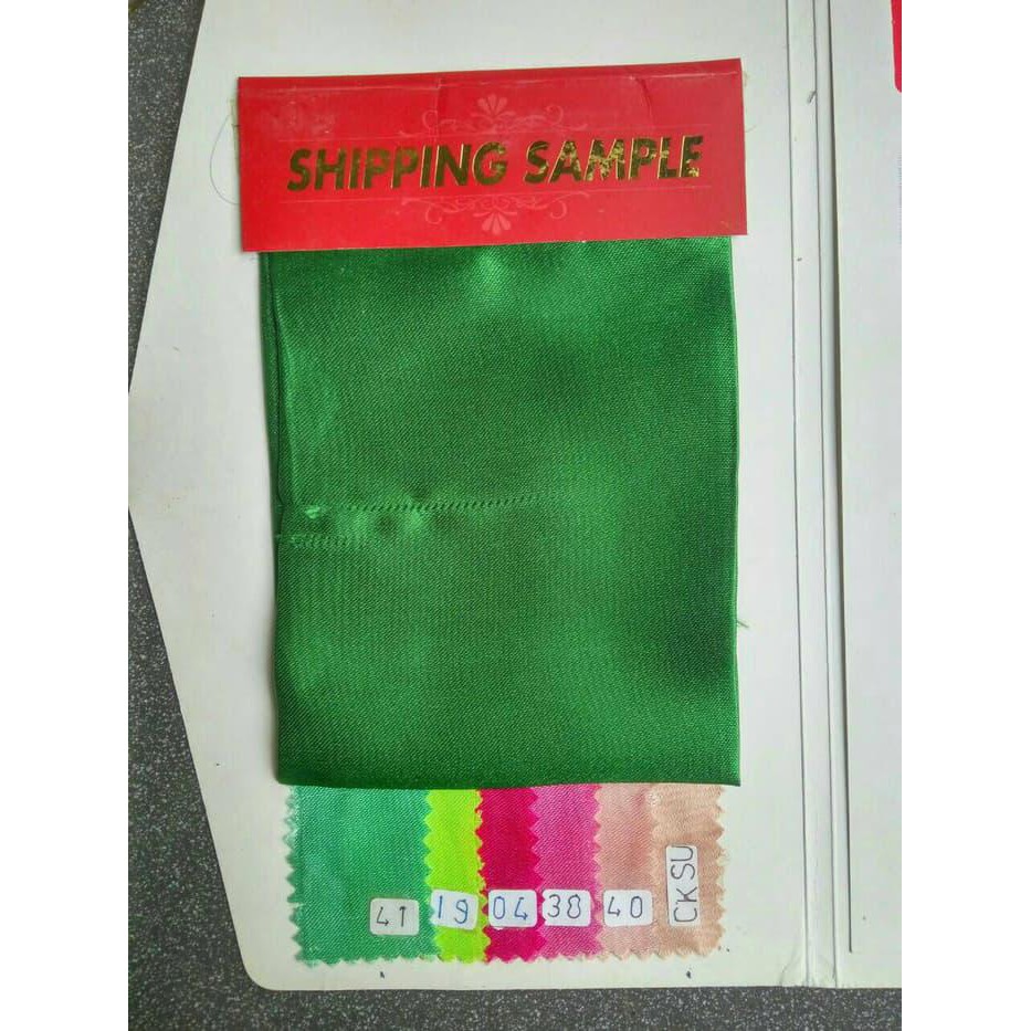 Terlaku Kain Sateen Satin Saten Polos Clarissa Murah Murmer