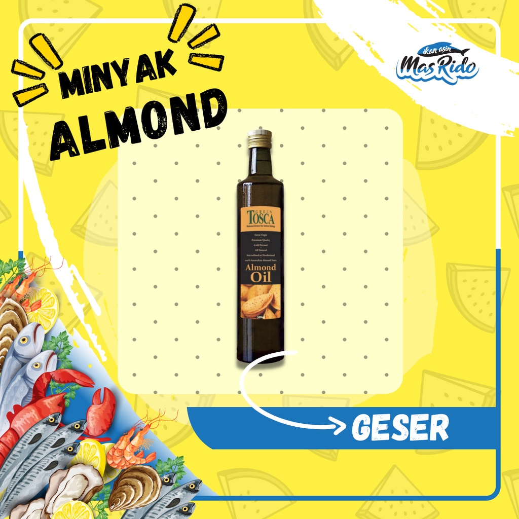 

Green Tosca Almond Oil Minyak Kacang Almond 500 Ml