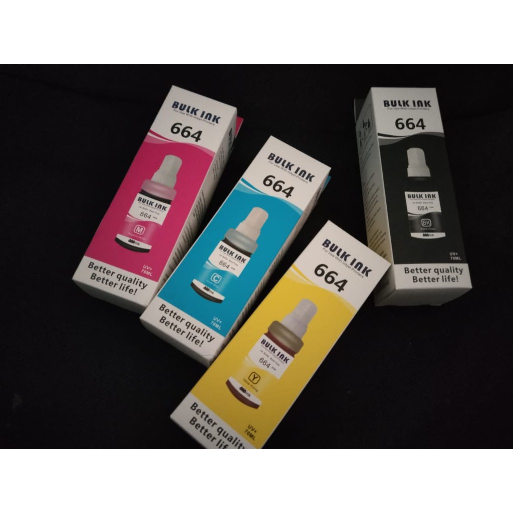 Tinta Bulk ink 664 Original isi 70 ml