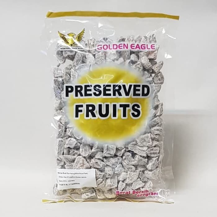 

GOLDEN EAGLE PRESERVED FRUITS | MANISAN BUAH PLUM KERING 500 GR