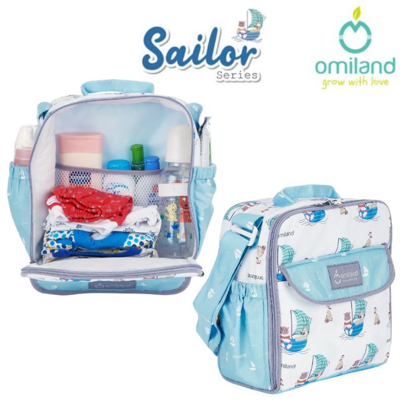 Omiland Tas Bayi Kecil Medium Besar Sailor Series