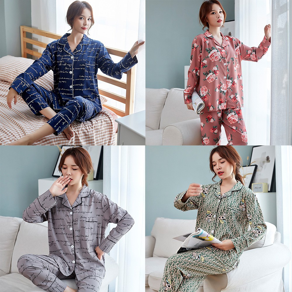 piyama motif baju tidur  pakaian tidur  piyama cp baju tidur  