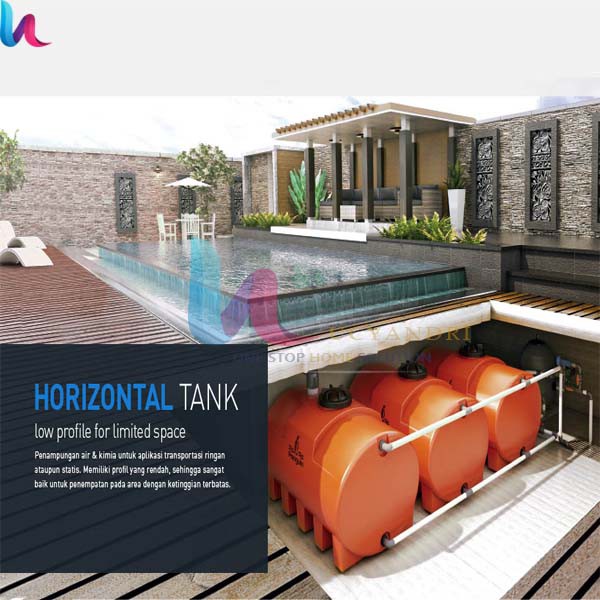 Penguin Tangki Air Horizontal TH 100 KIMIA