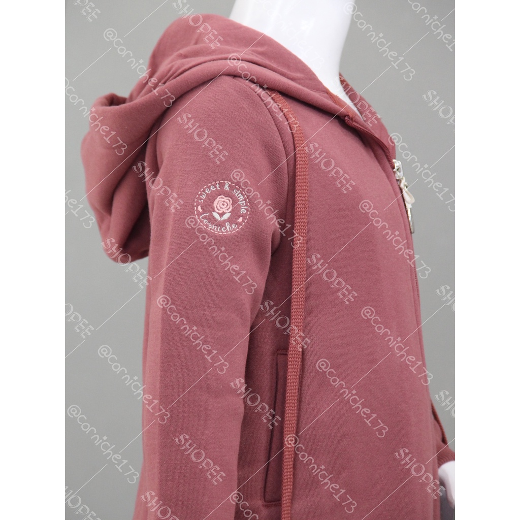 Corniche Kids Fila Long Jacket Kids Maroon - TW K23106
