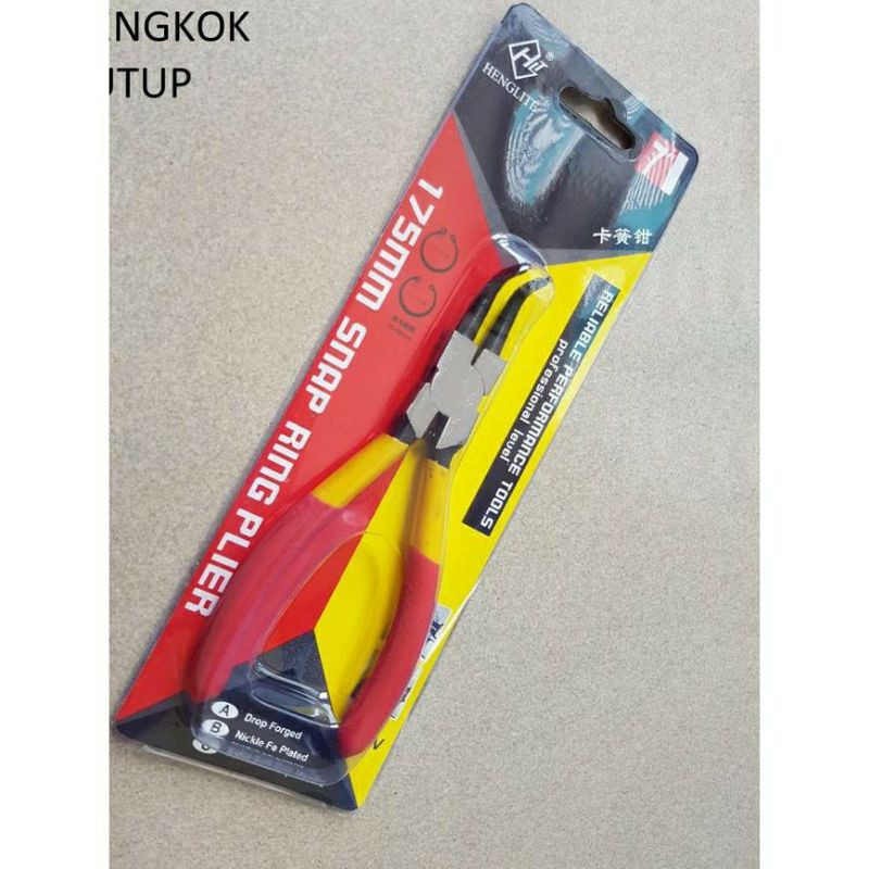 Tang Spi Lurus Buka STE 7" Tang Spy Tang Snap Ring Grip Lurus Buka