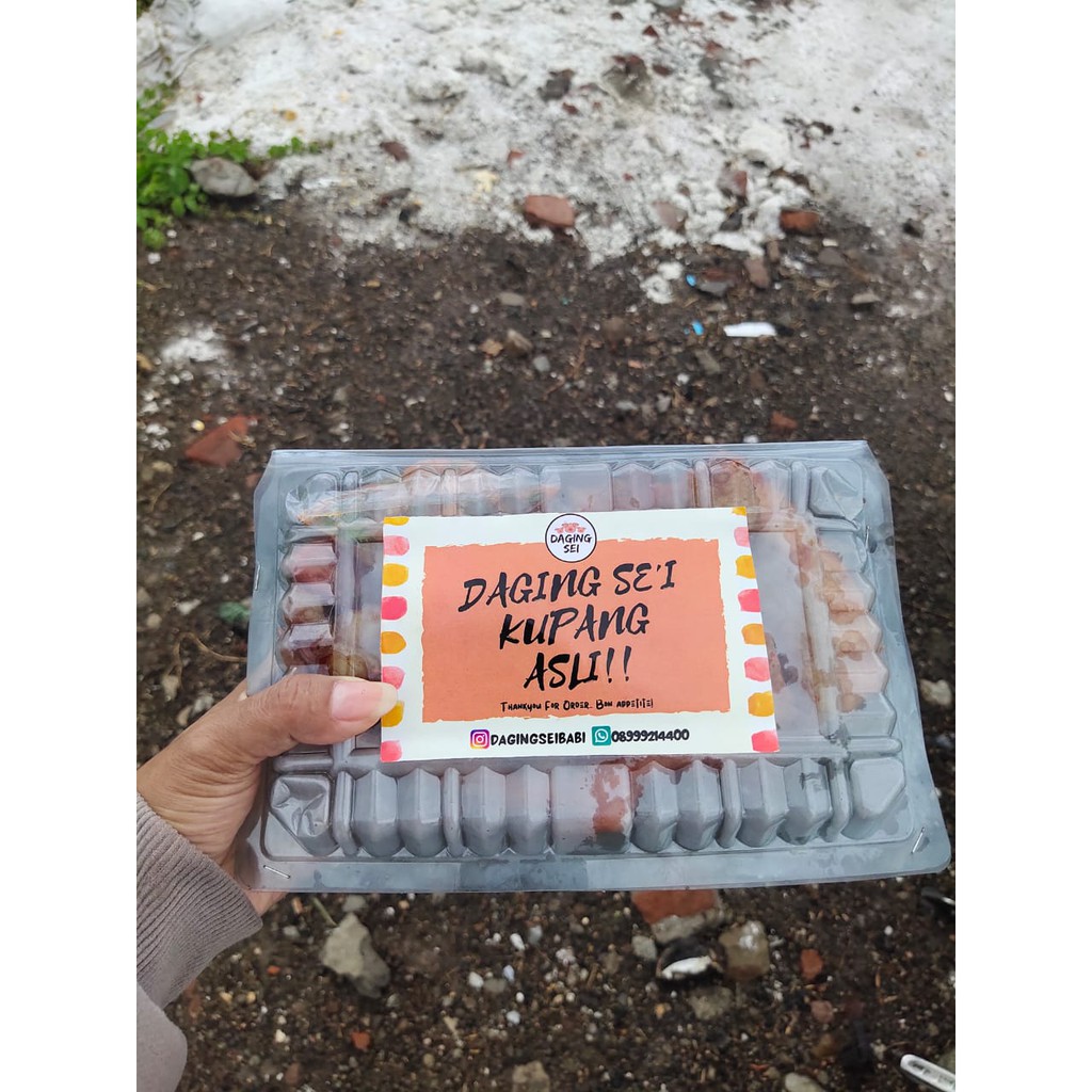 

SEI (Daging Asap) BABI 1/2kg
