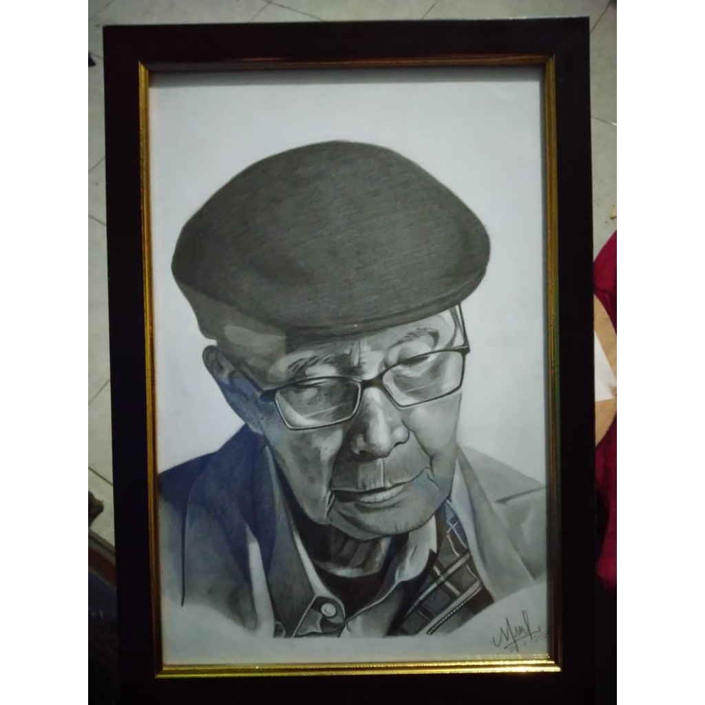 

Lukisan pensil wajah, sketch ,gambar pensil (Gambar Wajah ut Kado Wedding,Bday,Anniv,Graduation,Dll)