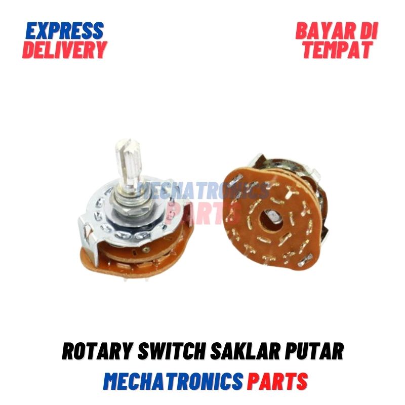 ROTARY SWITCH SAKLAR PUTAR