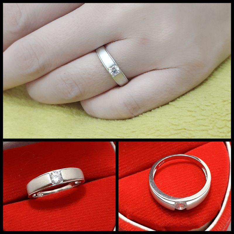 CINCIN PERAK 925 FASHION CINCIN WANITA ATAU CINCIN PRIA PERAK 925 / CC138