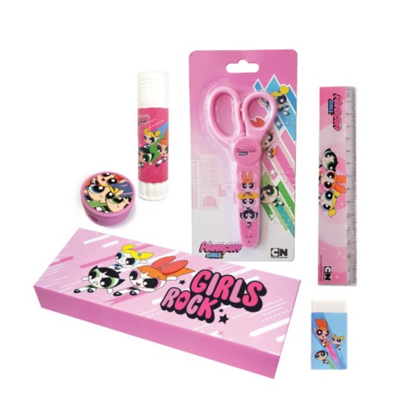 

Dijual Powerpuff Girls Stationery Set Paket Alat Tulis Sekolah Kotak Pensil - Merah Muda Berkualitas