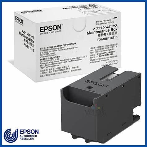 C13T04D100 Maintenance Box EPSON L11050 / L14150 / L6160 / L6170 / L6190 / L6260 / L6270 / L6290 / L6460 / L6490 / M1140 / M1170 / M2140 / M2170 / M3170 JAMIN ORIGINAL 100%
