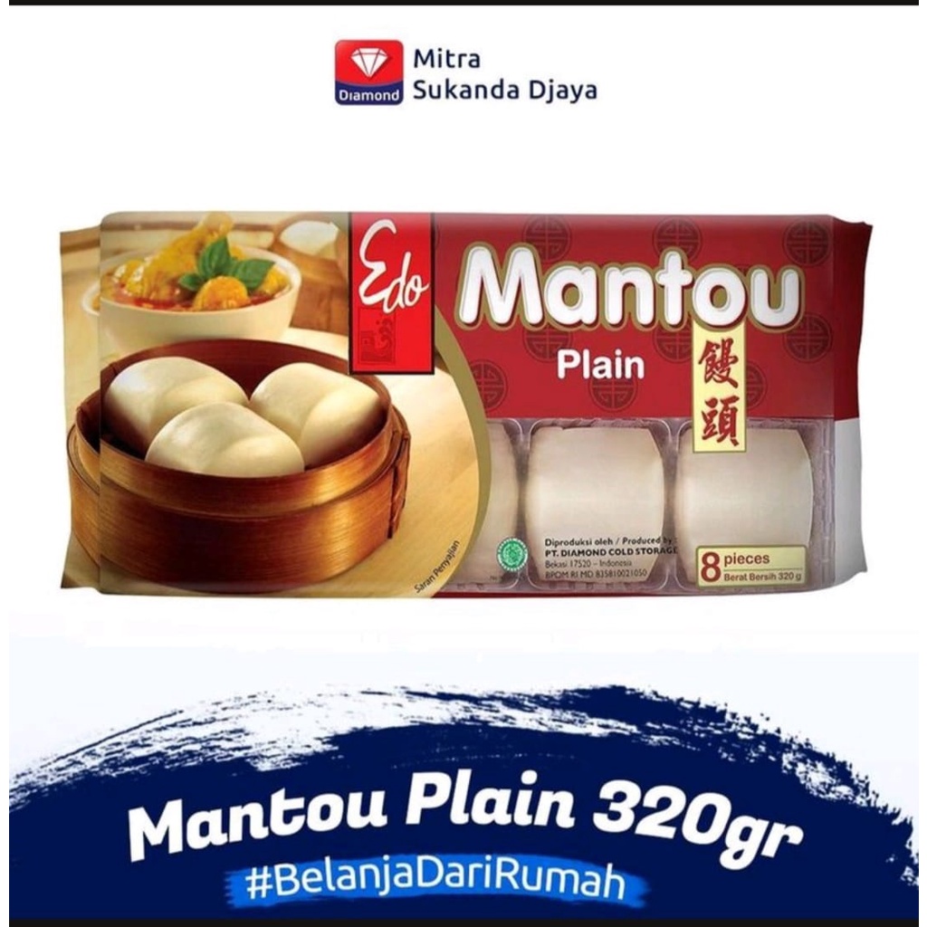 

Mantou Plain 320gr