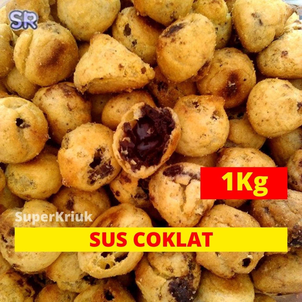 

Sus Coklat Soes Kering Coklat Kemasan 1Kg