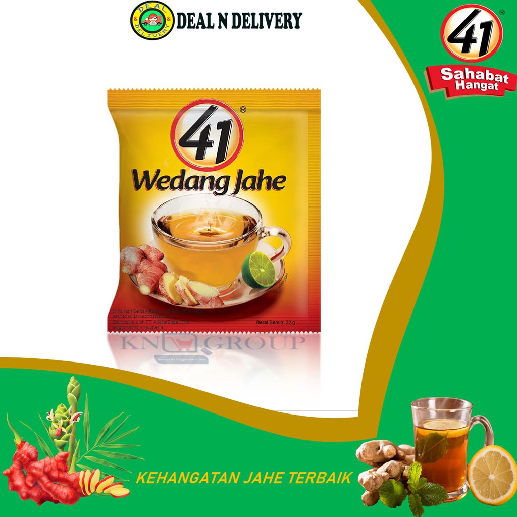 

[5 SACHET] Wedang Jahe Nipis 41 - Renceng