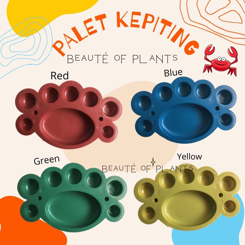 Palet lukis cat air | palet melukis | wadah melukis | palet cat air