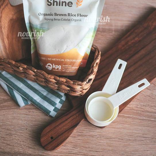 

℗ Rice n Shine Organic Brown Rice Flour (Tepung Beras Cokelat Organik) ☻