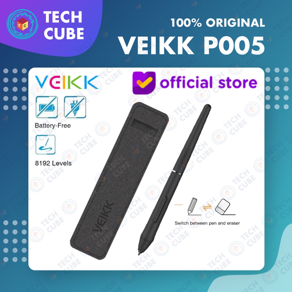 VEIKK P005 Digital Drawing Pen Stylus for VK640 VK1200 VK1060 PRO P05