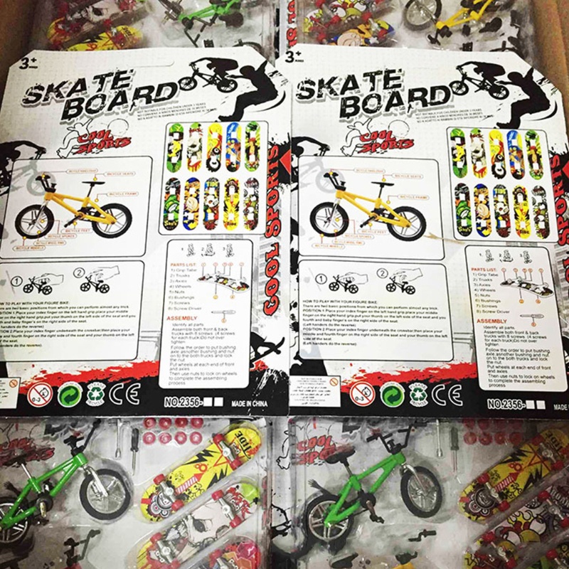 Mary 8Pcs Untuk Tech Deck Finger Bike Dan Skateboard Anak Anak Mainan Roda G