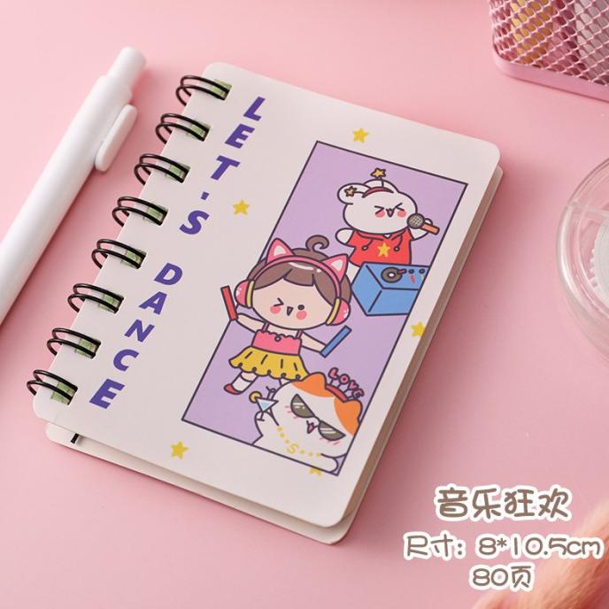 

Kualitas terbaik] Buku Memo Note Book Kecil Karakter Lucu Cute Girl MB0114