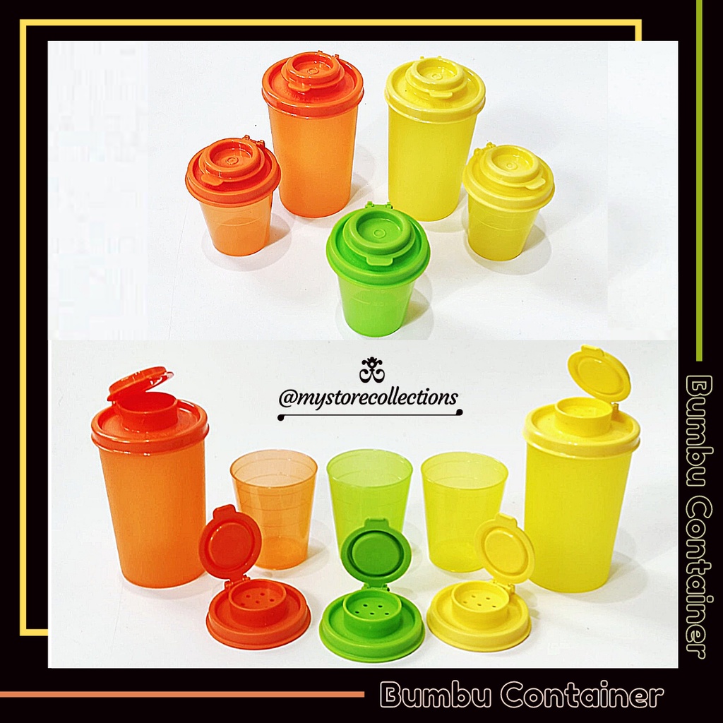 

Mini Bumbu Container ( Wadah Penyimpanan Bumbu ) Malaysia Tupwr