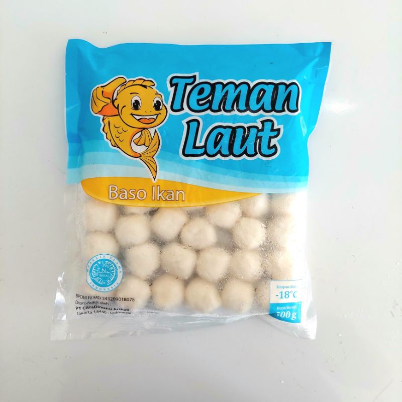 

Teman Laut Bakso Ikan 500g