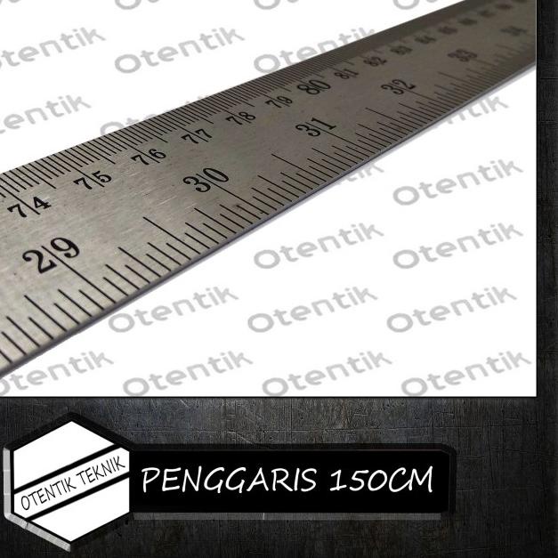 

➧ PENGGARIS BESI 100 CM - 1000 MM - 1 METER - STEEL RULER 40 INCH ♠