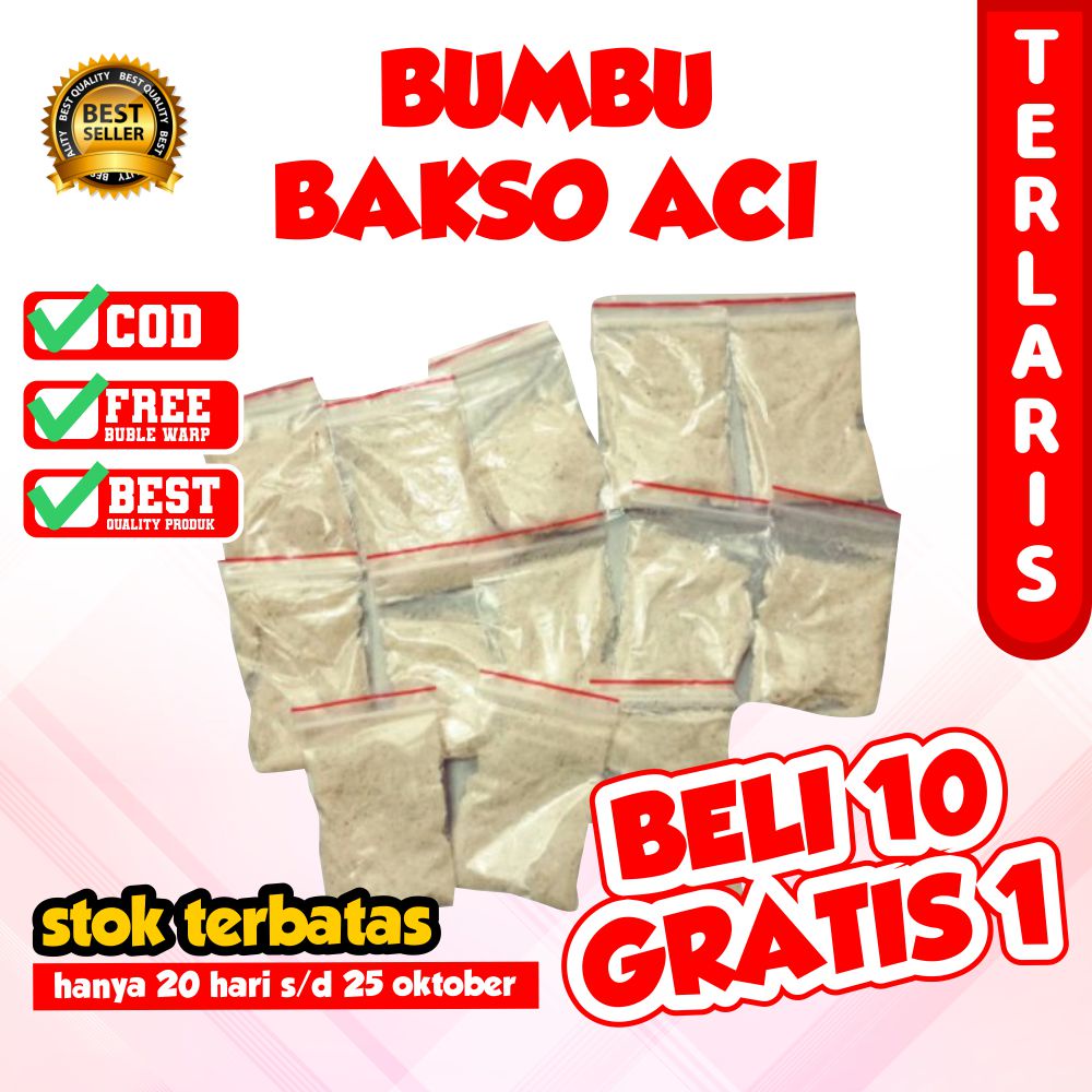 

BUMBU BOCI BASO ACI TERMURAH BUMBU SEBLAK INSTAN BUBUK KERING TERENAK GURIH BUMBU INSTAN