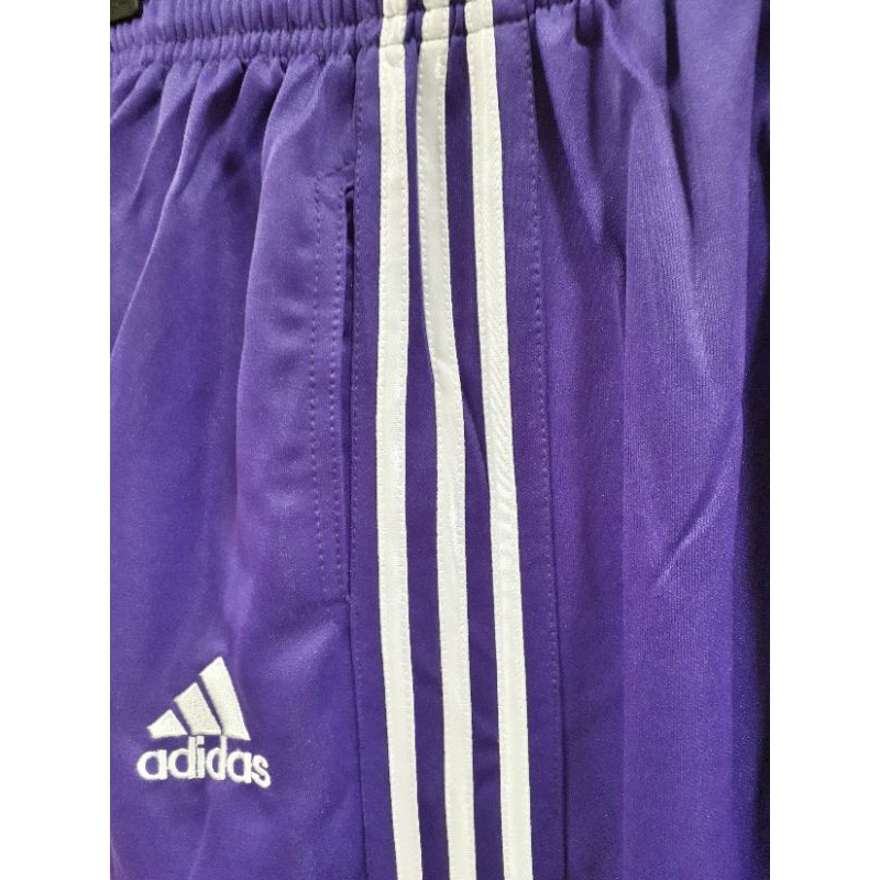 Celana training ungu dewasa lis putih#training dewasa pria/wanita M L XL-1