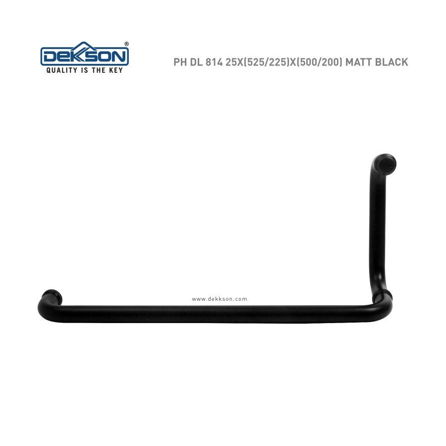 Pull Handle Shower/Handle Shower Dekkson PH 814 25x200x500 Matt Black