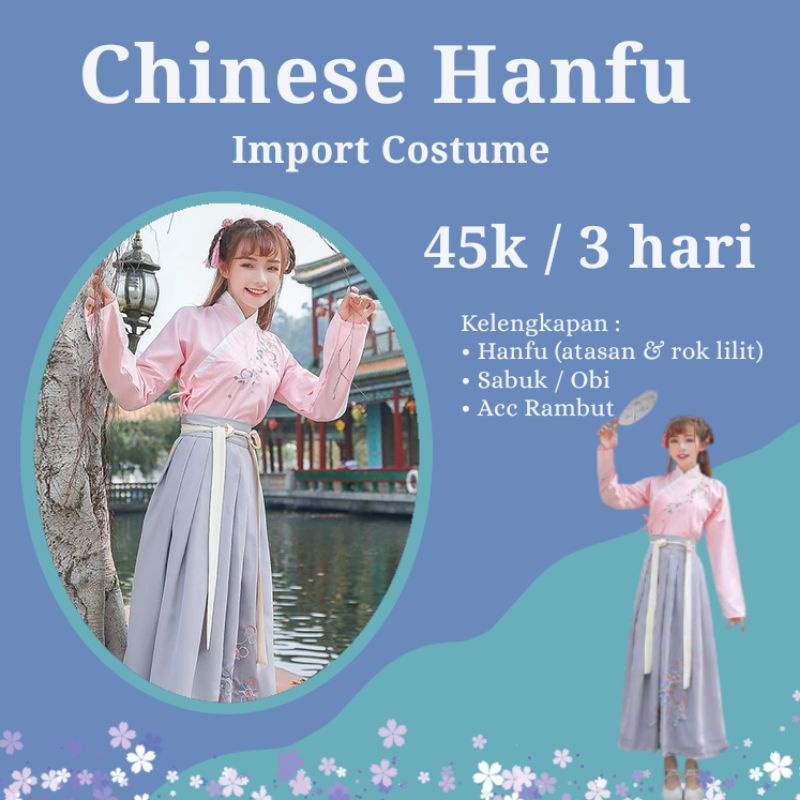 RENTAL :  Hanfu Cosplay Import HQ