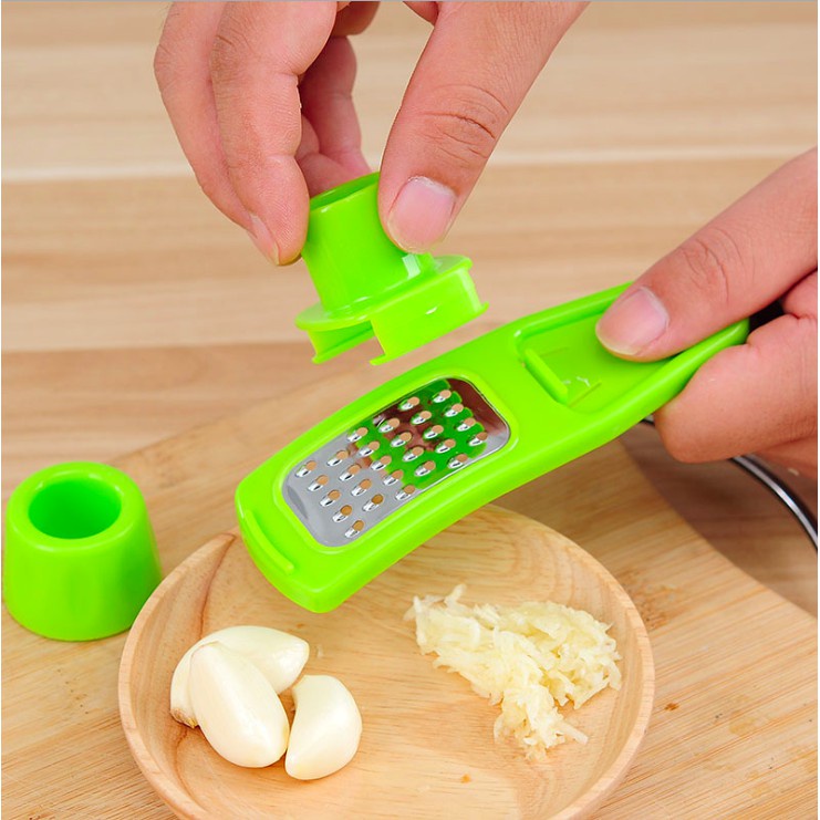 Trend-Parutan Mini Onion Slicer Alat Potong Perajang Penghalus Bawang Bumbu Keju Garlic Press