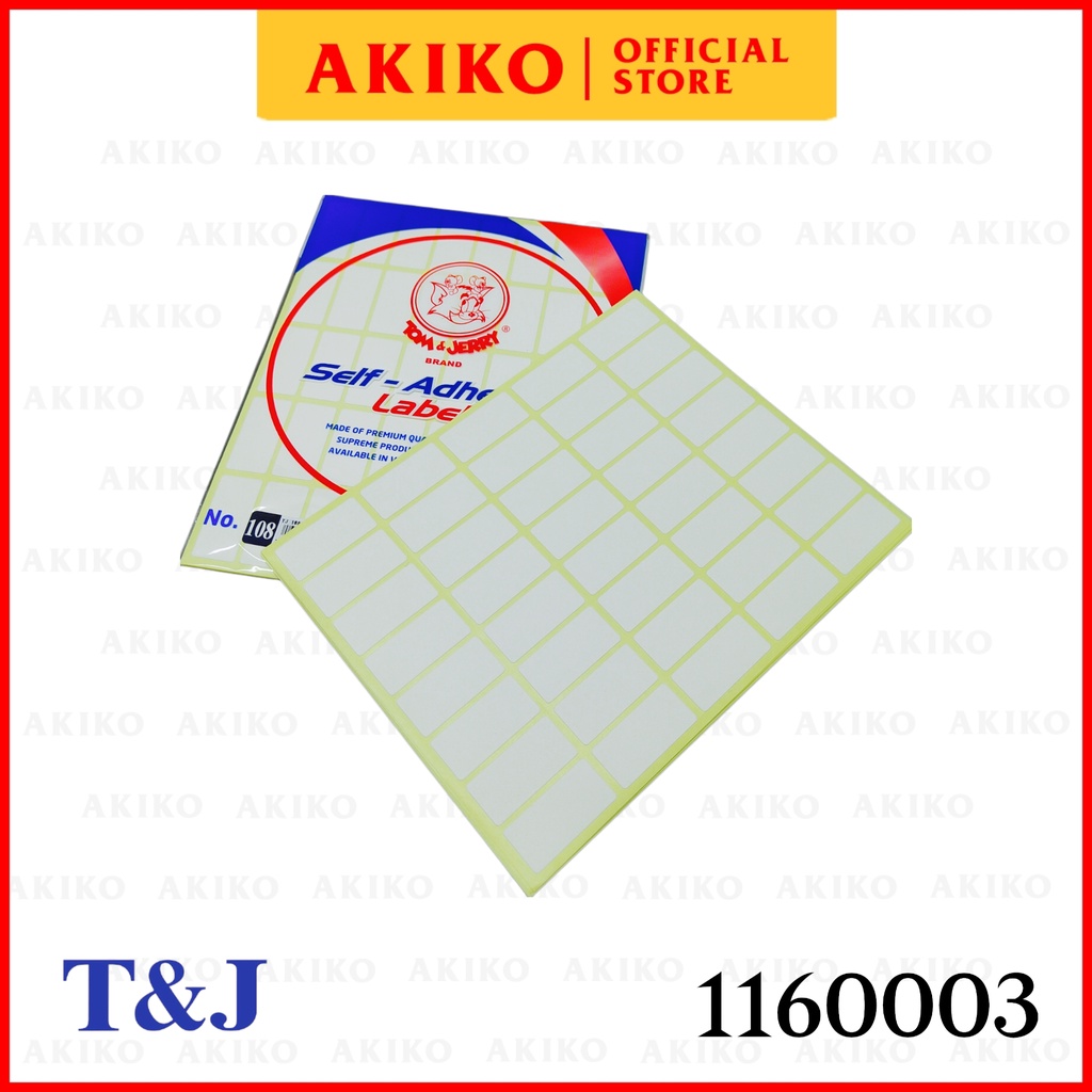 

Label T&J 108