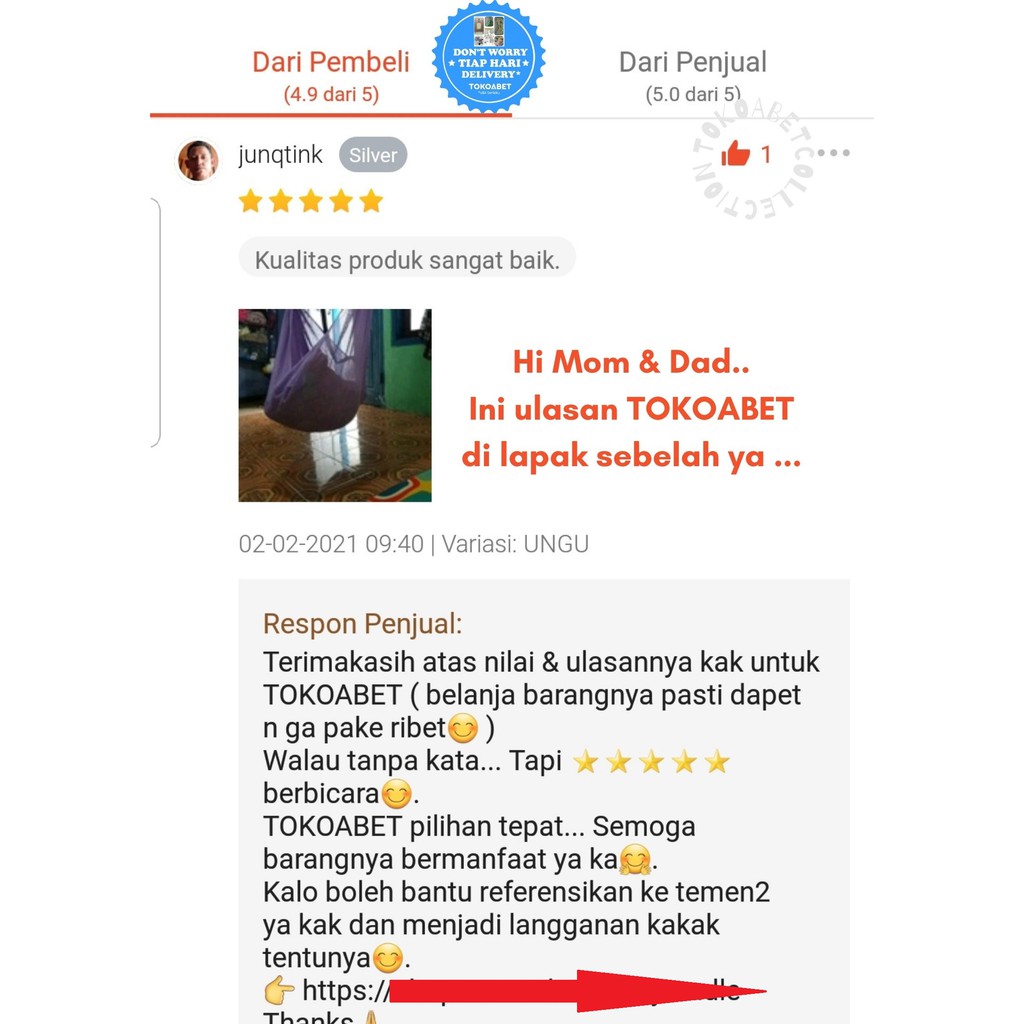 PAKET MANUAL Ayunan Bayi POLAR XL JUMBO Per Pegas VARIASI Hanger perlengkapan tidur bayi TOKOABET