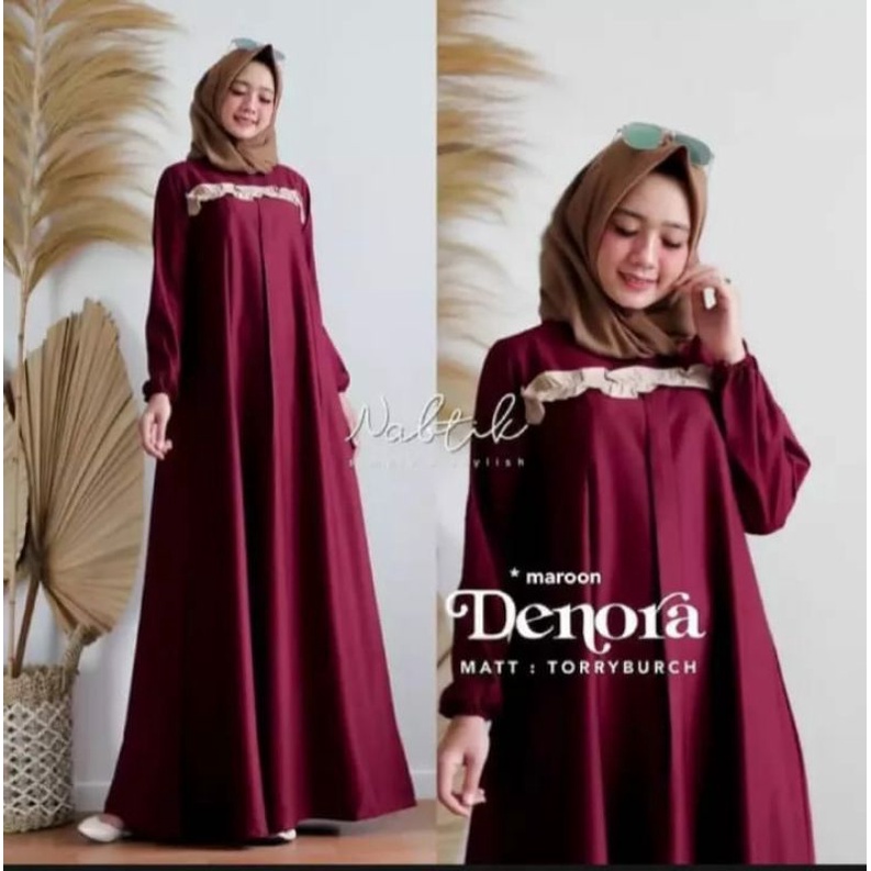 Gamis Denora Maxy Dress//Gamis Moscrepe
