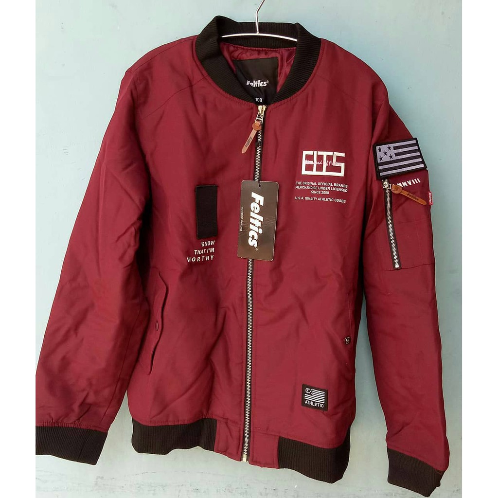 Feltics Bomber Jacket for Men Windbreaker