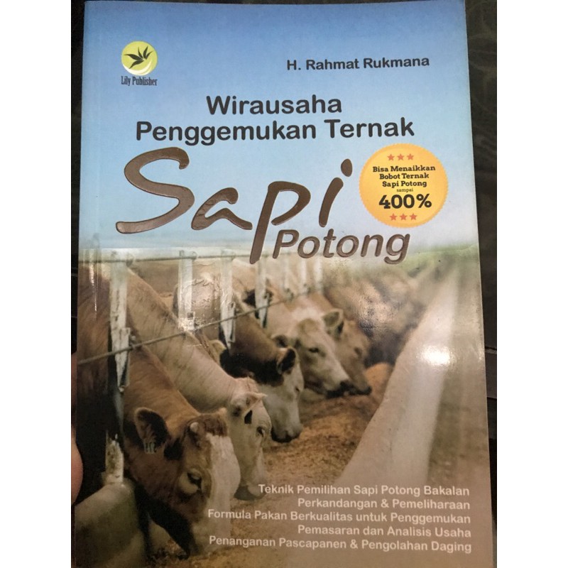 

WIRAUSAHA PENGGEMUKAN TERNAK SAPI POTONG