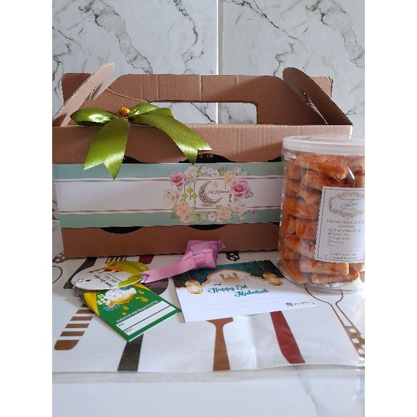 

Hampers Lebaran isi 3 toples (bebas milih)