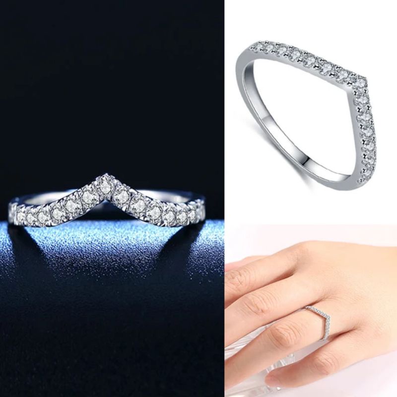 promon cincin titanium wanita anti luntur anti alergi [Bayar di Tempat]