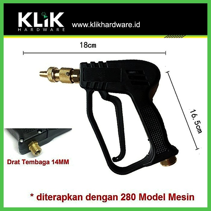 Pistol Jet Cleaner Gun Washer High Pressure Sprayer Cuci Motor Mobil