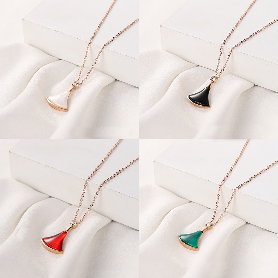 Kalung KL130 Stainless Steel Premium / Titanium Fashion Wanita Kalung unik Lucu Keren /Deluna/BS