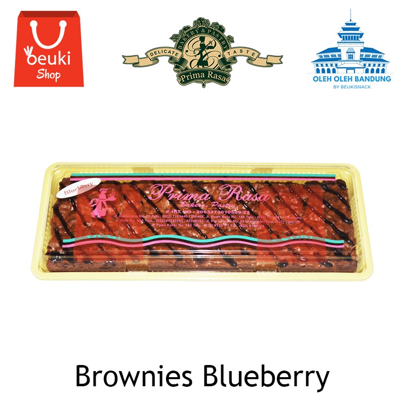 

Prima Rasa Bandung Brownies Blueberry - 500gr