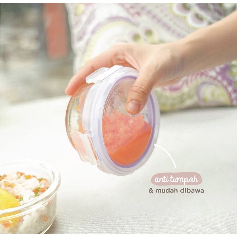 [READY] Little Dimple Baby Food Container 130ml / 160ml / 240ml